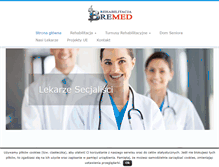 Tablet Screenshot of bremed.com.pl